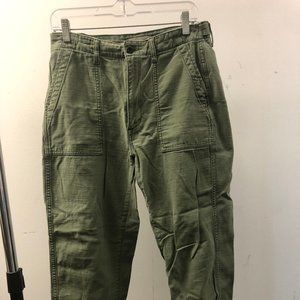 Green Madewell Griff Tapered Fatigue Pants - Womens 27